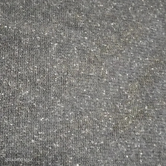 J. Jill Dark Gray Silk and Cotton Knit Dress with pockets - Picture 11 of 11